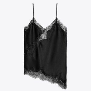 ZW COLLECTION LACE CAMISOLE TOP- Tank top